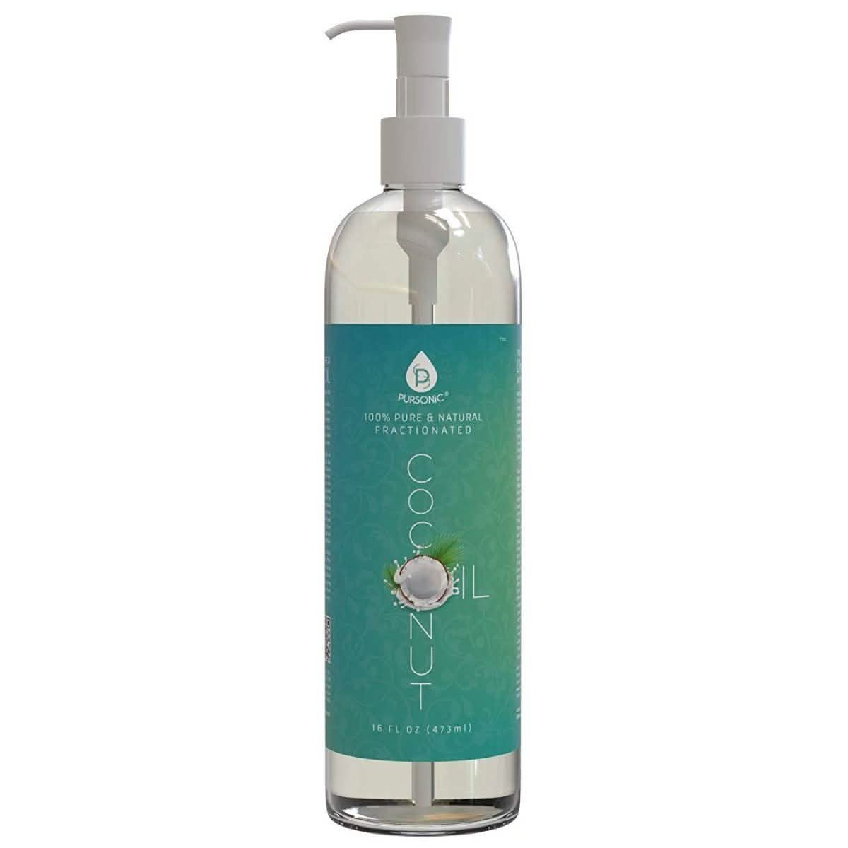 Pursonic Handheld Massager and Pursonic 100% Pure Fractionated Coconut Oil