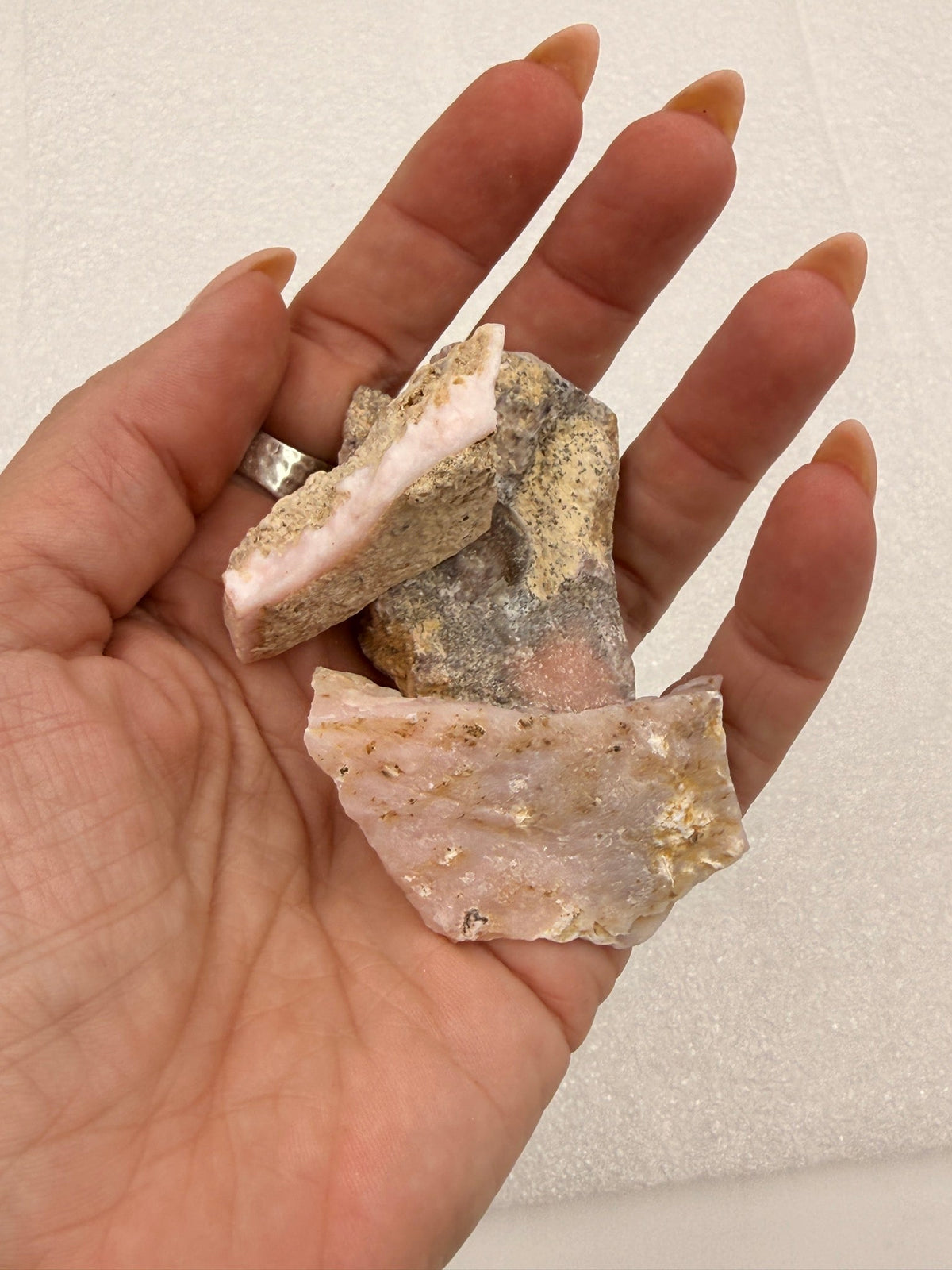 Cherry Opal Pocket Stone