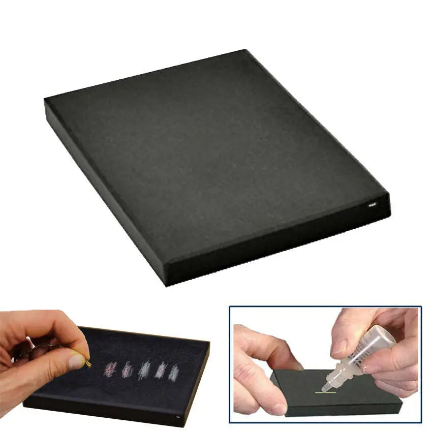 PuriTEST Gold Silver Jewelry Acid Testing Kit 9K 10K 14K 18K 22K Sterling 999 925 w/ Scratch Stone Tester Test Scrap Neutralizer