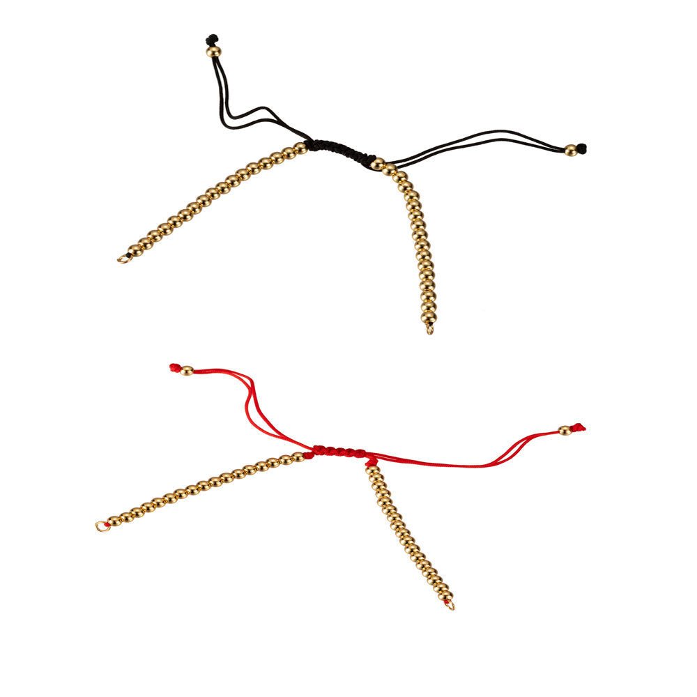 Semi Finished Adjustable Bracelet Cord Red String Bracelet fpr protection, faith, good luck, strength, and connection Jewelry Supply, K-513-K-516