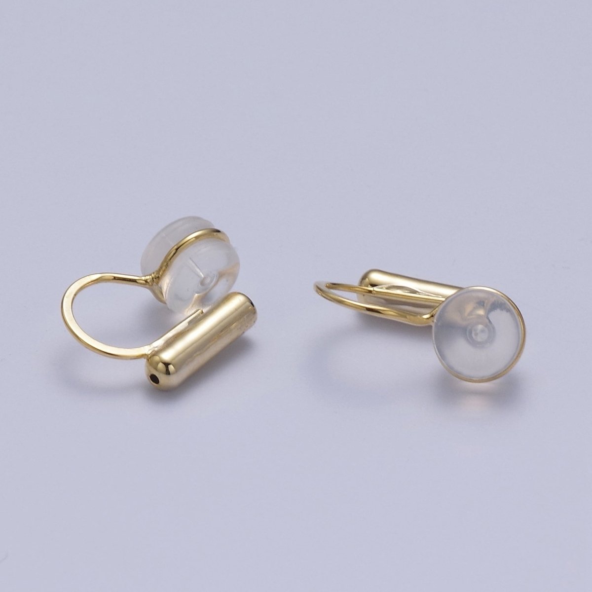 Silicone Earring Backings, Hypoallergenic Clip On Earring Backs For Jewelry Making, K-319