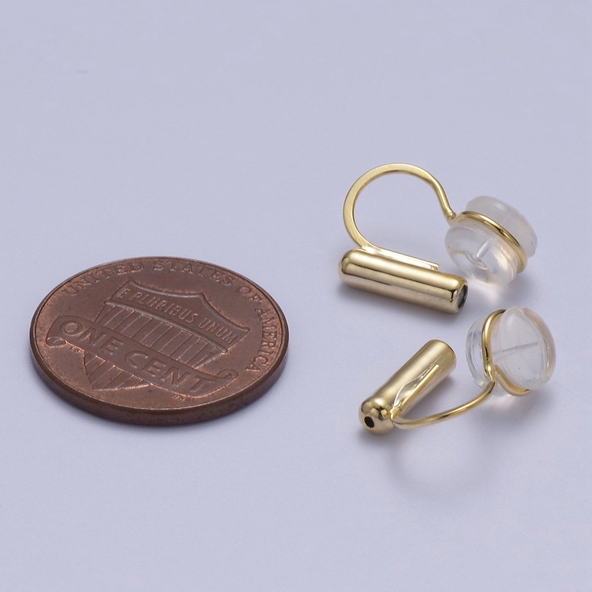 Silicone Earring Backings, Hypoallergenic Clip On Earring Backs For Jewelry Making, K-319