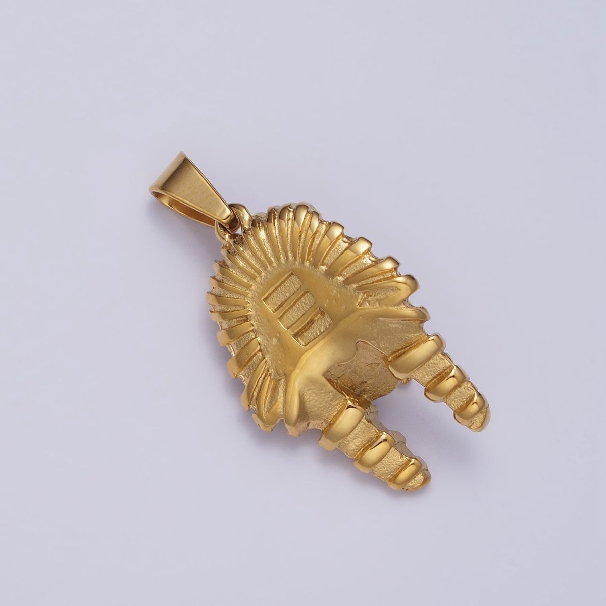 Stainless Steel 40mm Ancient Egyptian Mummy King Pharaoh Pendant in Gold & Silver J-507 J-508