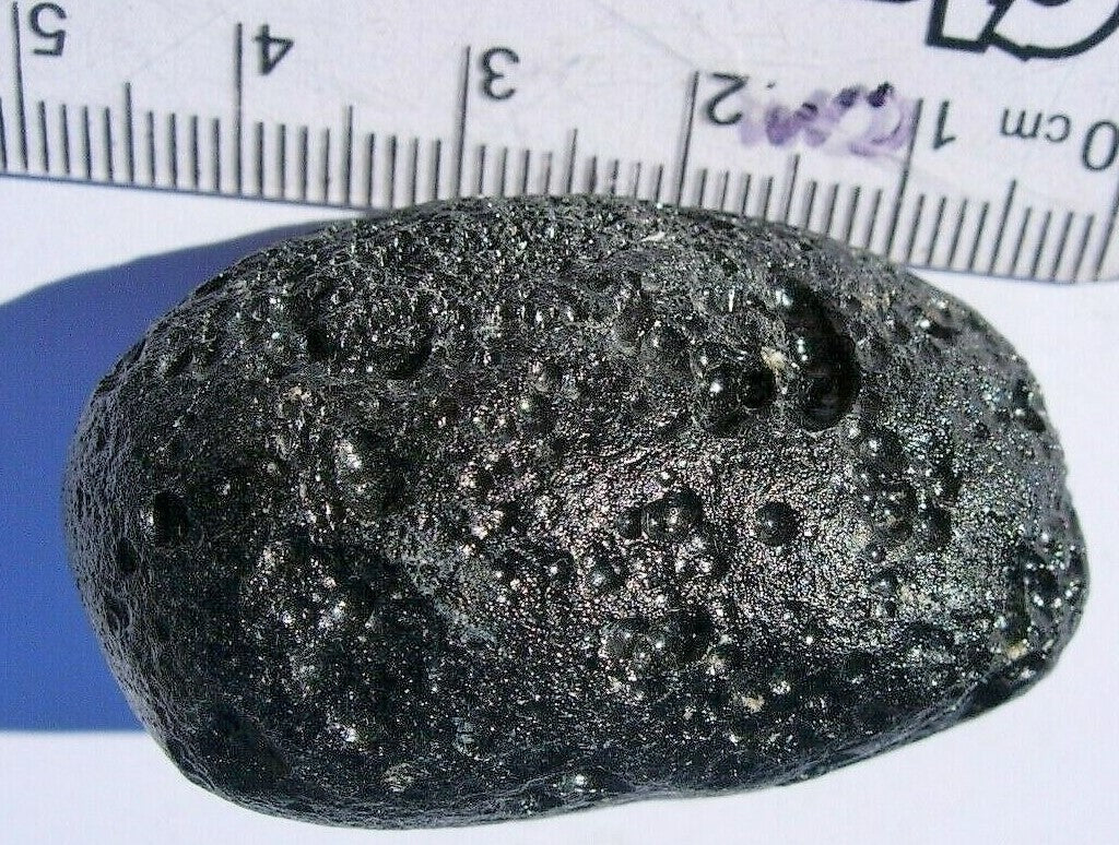 Tektite Fragment Meteorite Impact Glass Rock Large Indochinite 40g