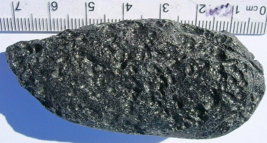 Tektite Fragment Meteorite Impact Glass Rock Large Indochinite 40g