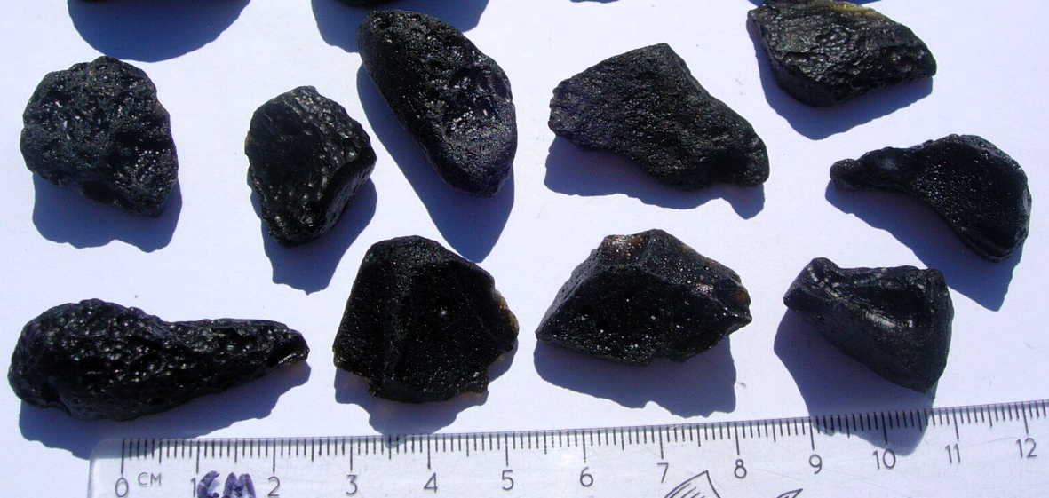 Tektite Lot 20 Pieces Meteorite Wholesale Fragment Asteroid Space Rock