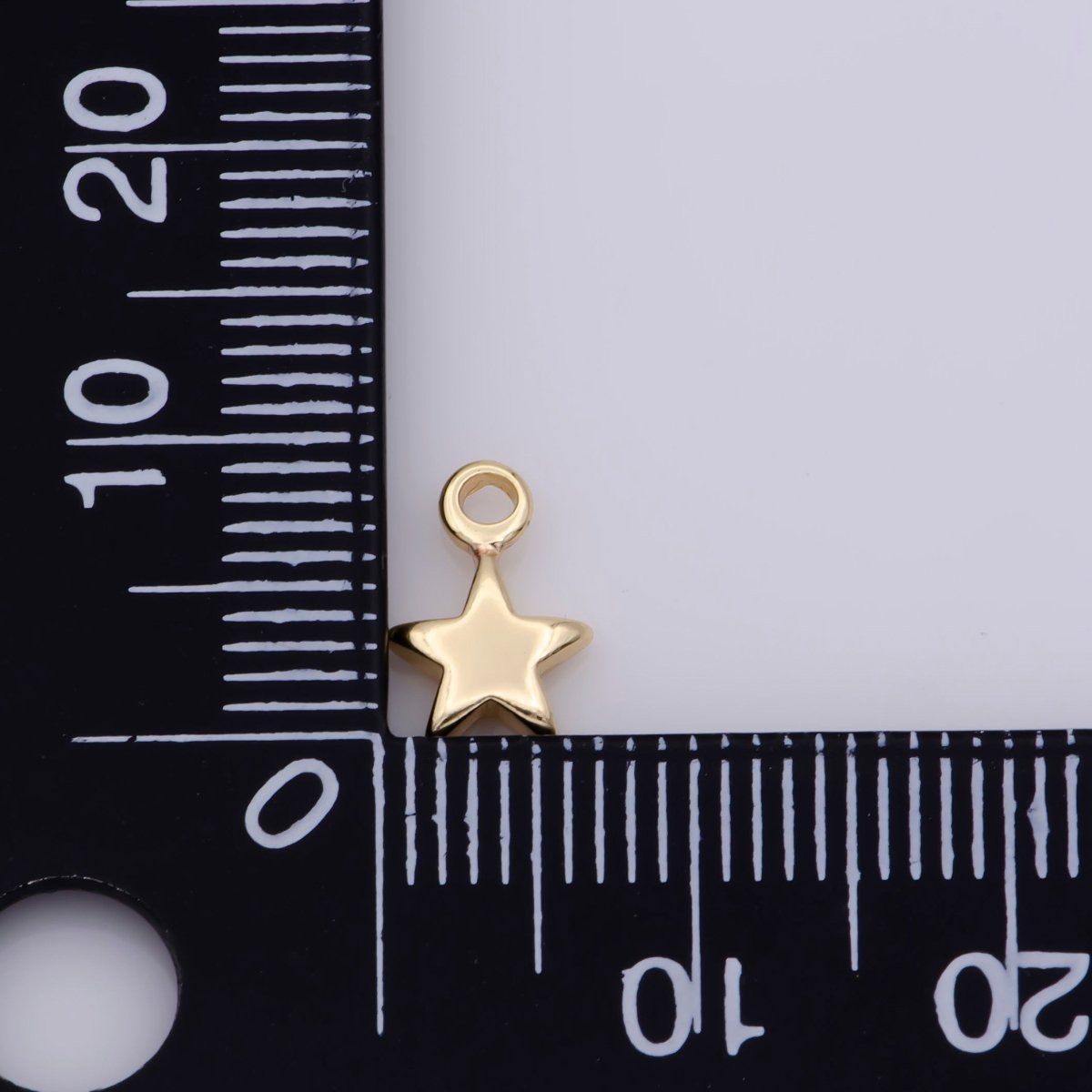 Tiny Gold Filled Star Charm Mini Star Charm for Bracelet Necklace Earring Celestial Jewelry Making Wholesale Bulk Charm AC-1443