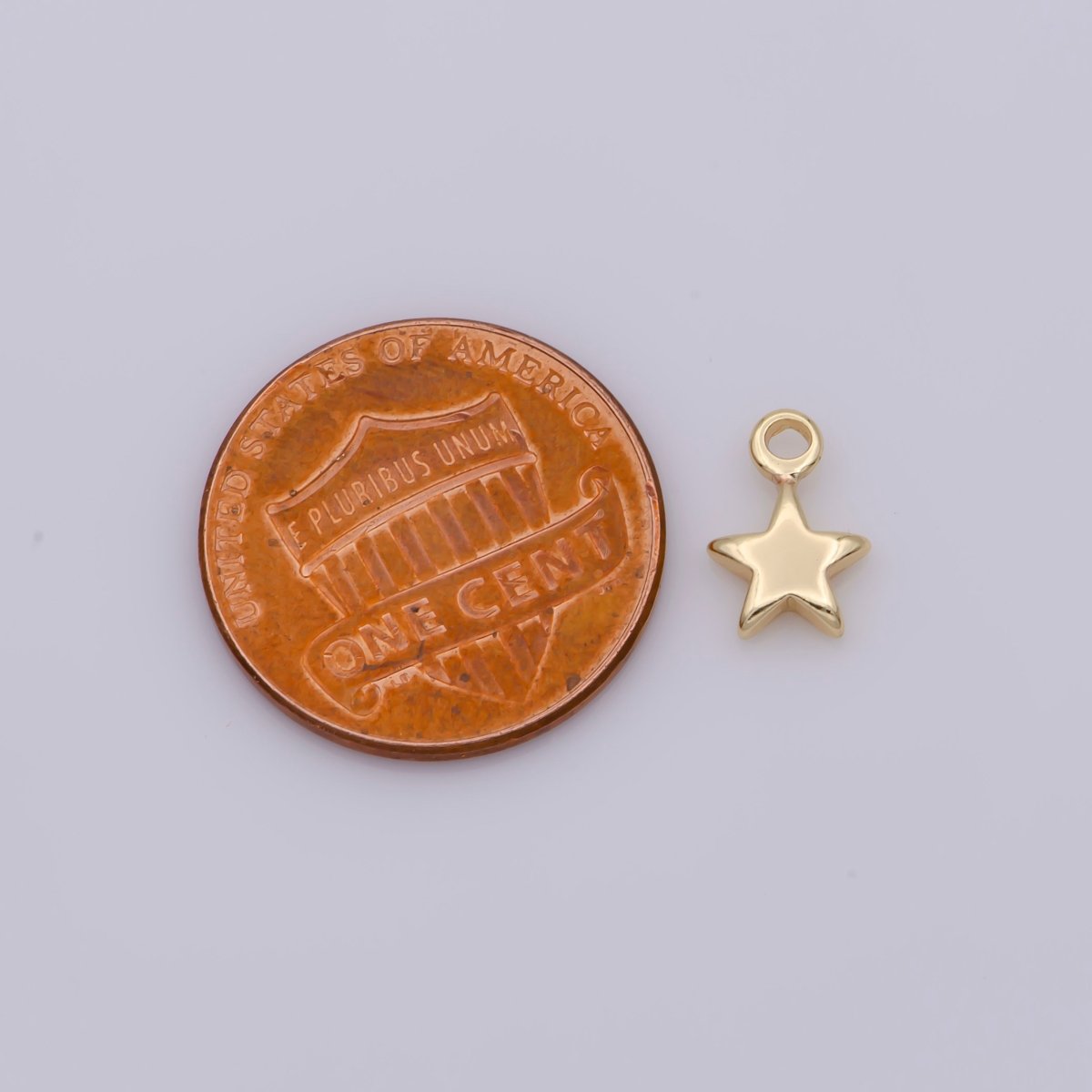 Tiny Gold Filled Star Charm Mini Star Charm for Bracelet Necklace Earring Celestial Jewelry Making Wholesale Bulk Charm AC-1443