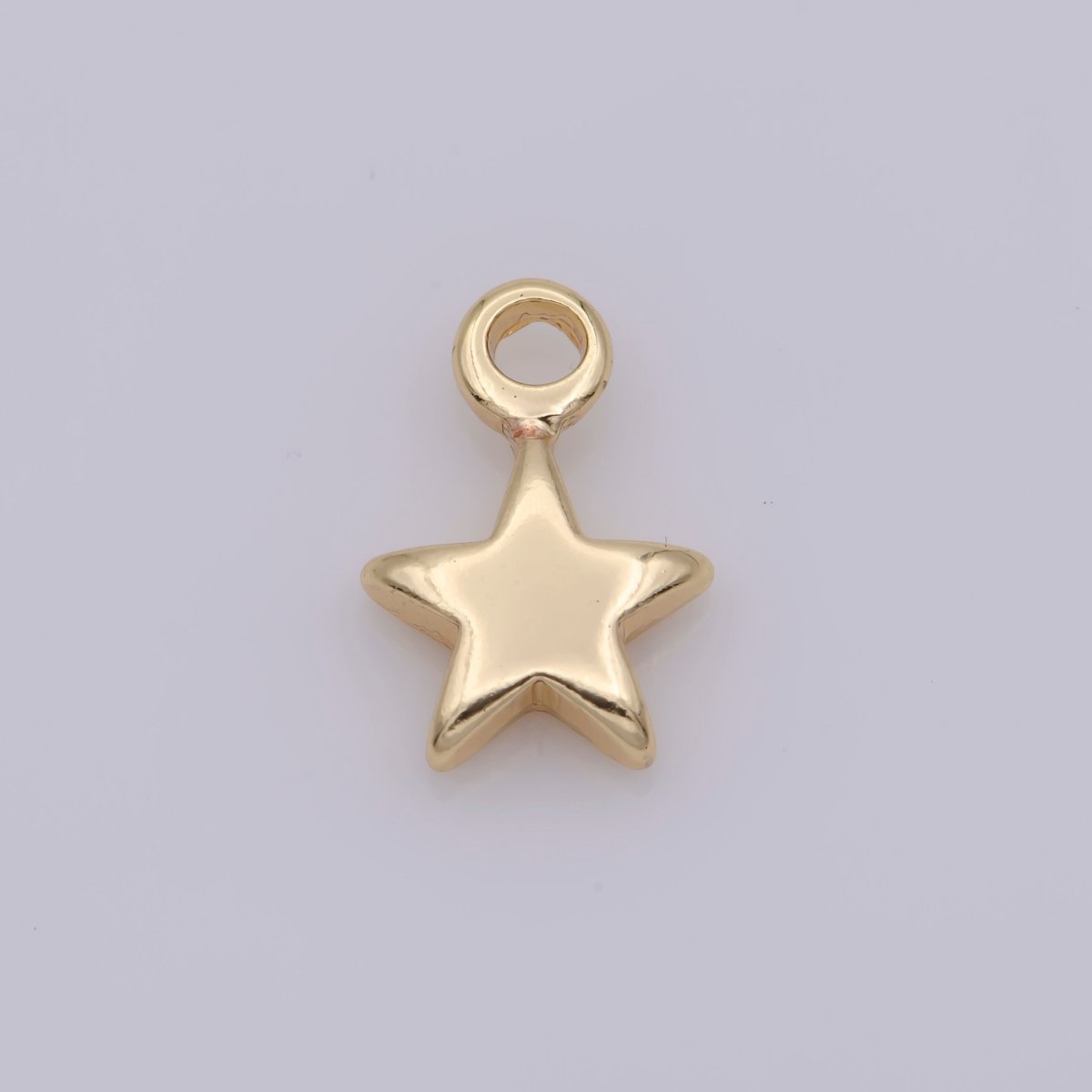 Tiny Gold Filled Star Charm Mini Star Charm for Bracelet Necklace Earring Celestial Jewelry Making Wholesale Bulk Charm AC-1443