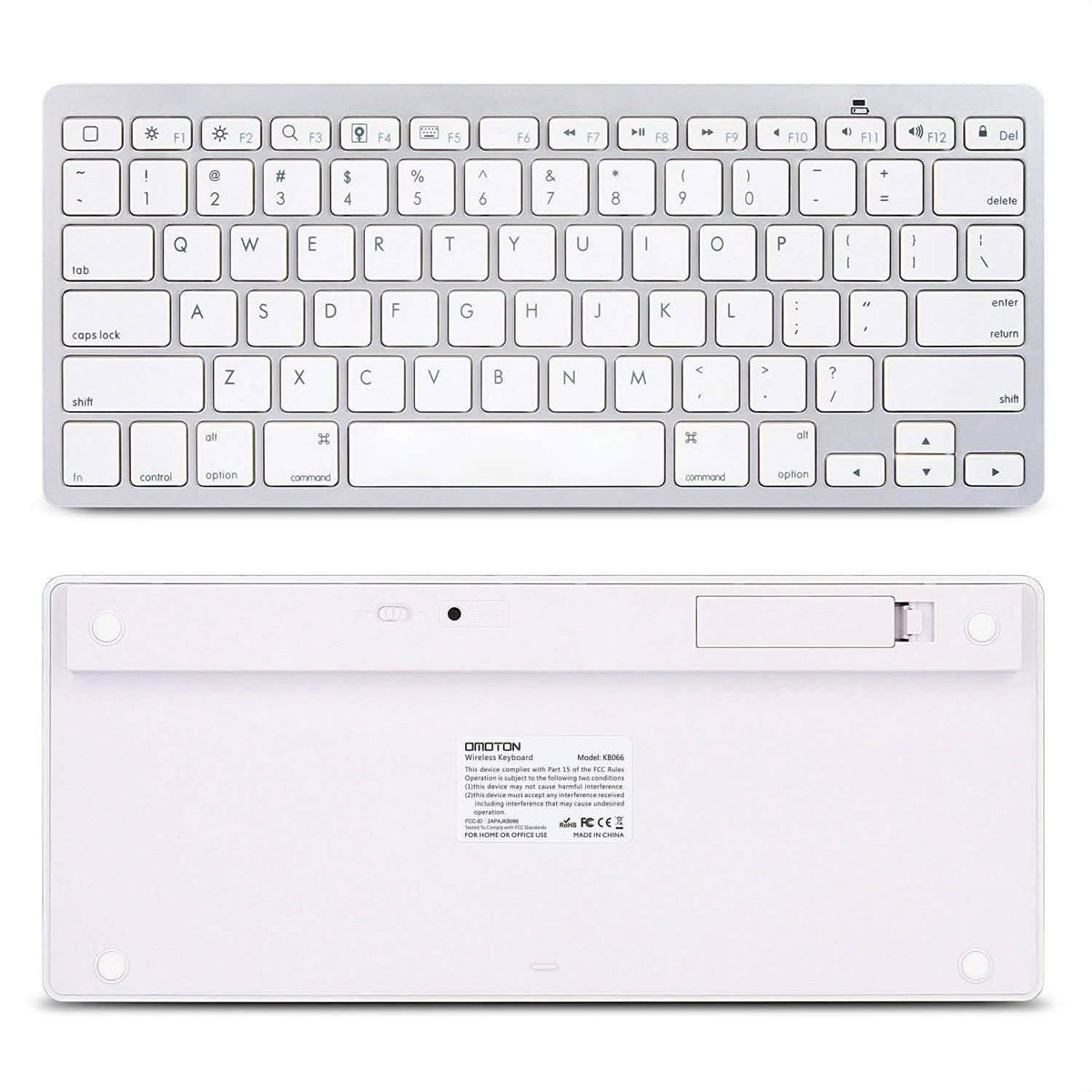 Ultra-Slim Bluetooth Keyboard - Assorted Colors