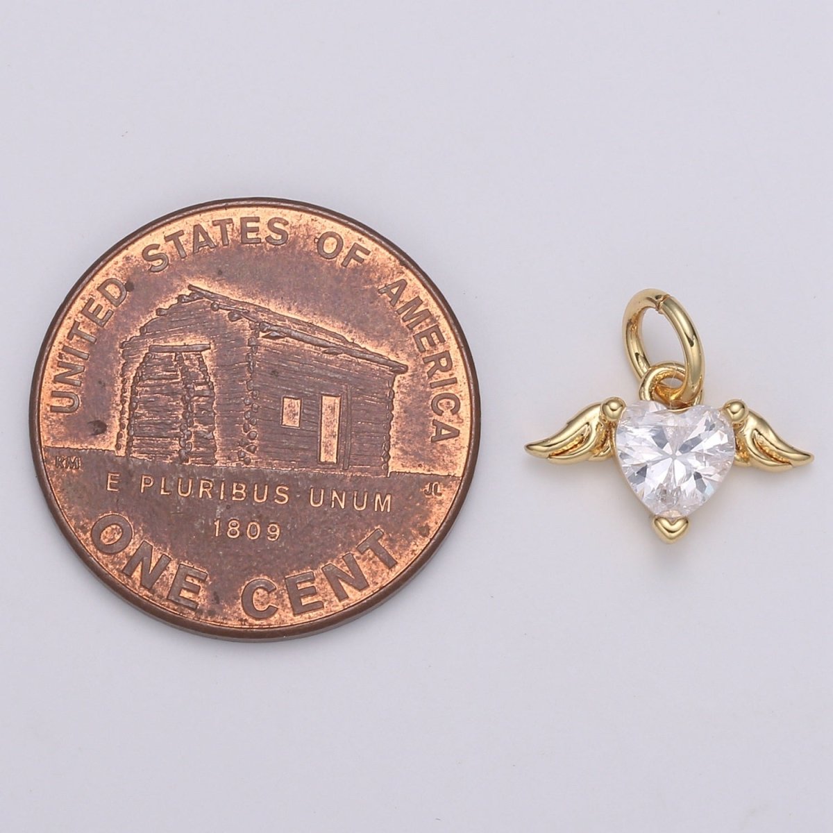 Venus 24K Gold Pendant,Solitaire CZ Heart Pendant ,Doves Cubic Mini Pendant, Aphrodite Dainty Bracelet Earring Necklace Charm E-186