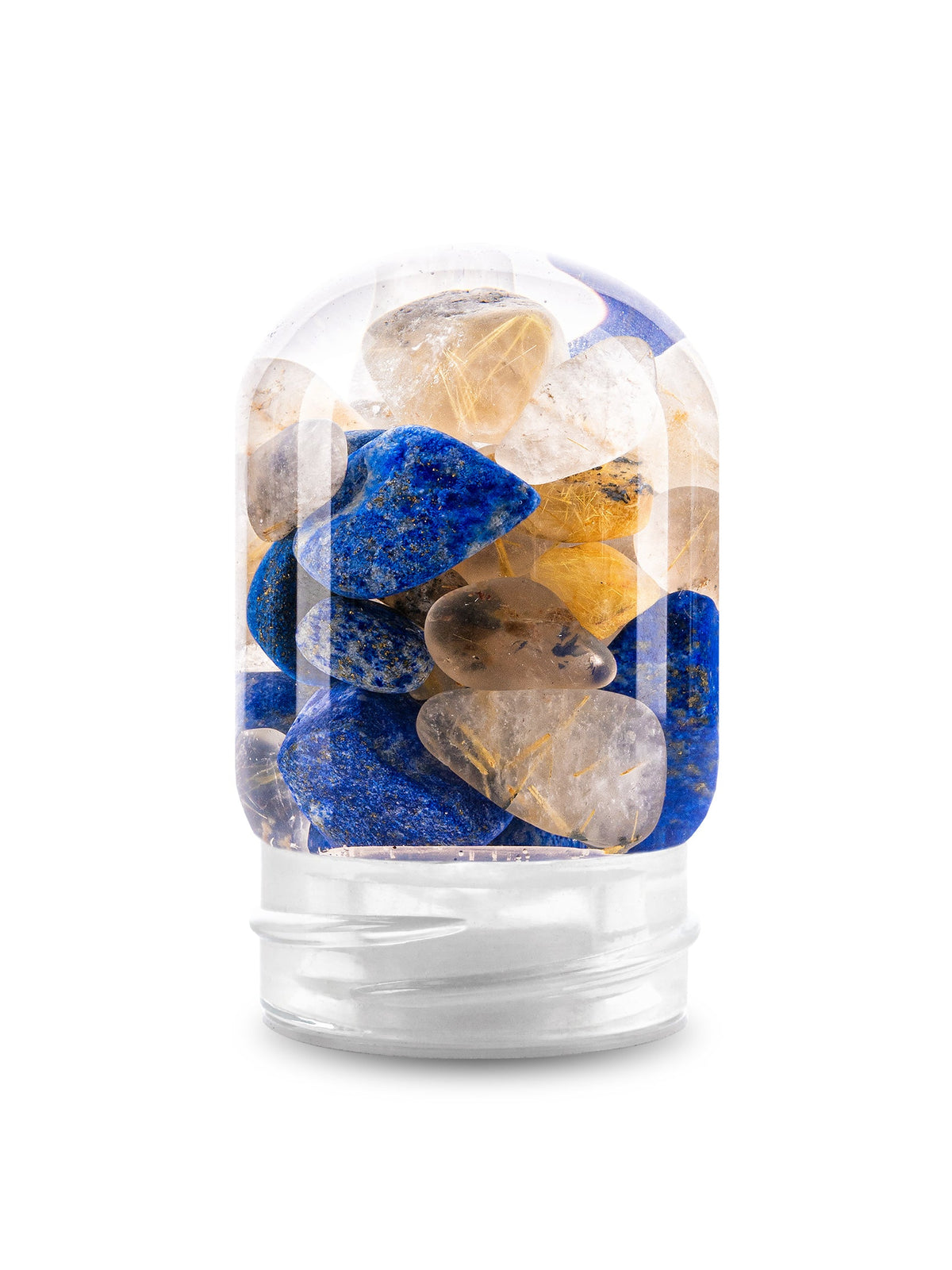 GemPod INSPIRATION | Lapis Lazuli & Rutilated Quartz