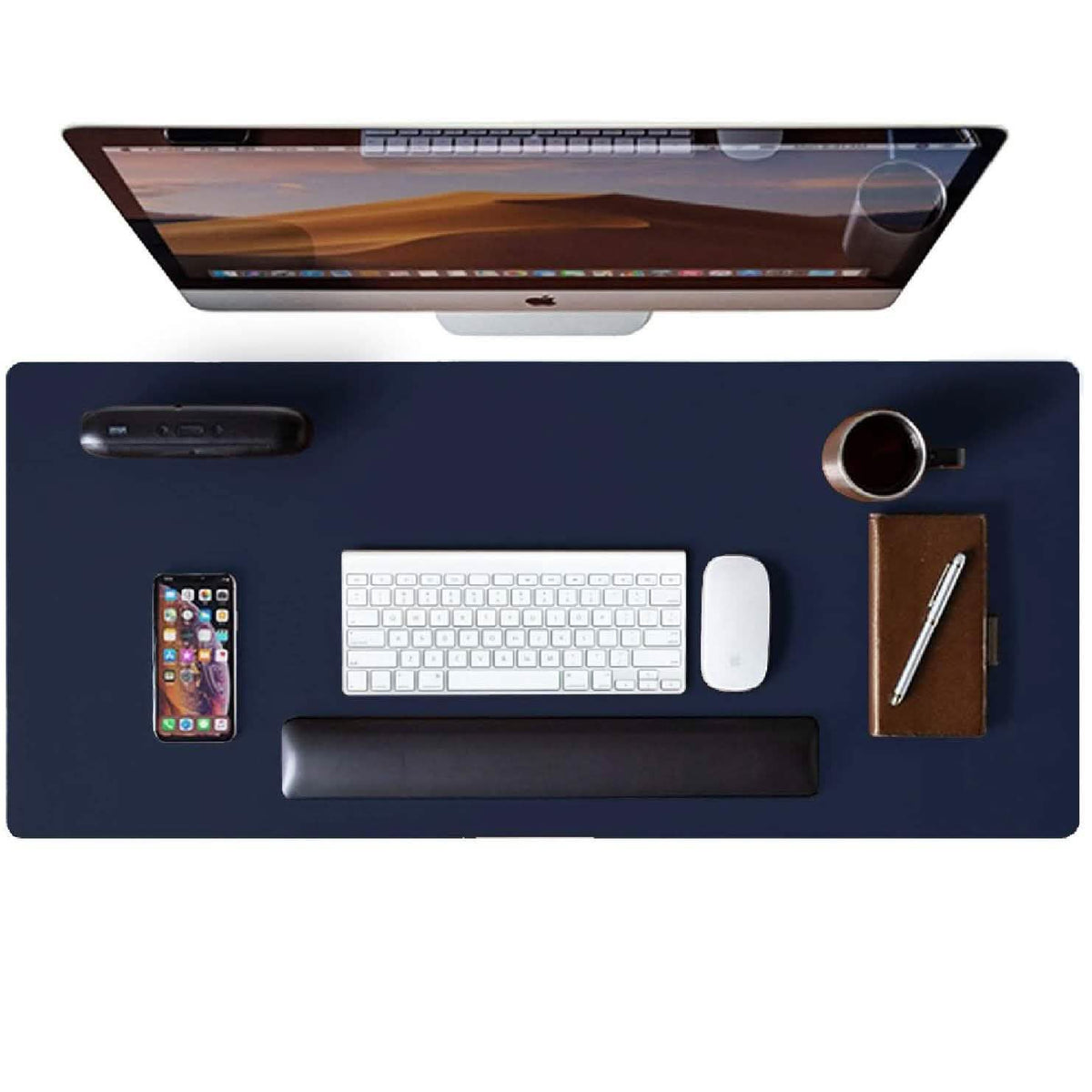Waterproof Leather Desk Writing Pad for Office and Home