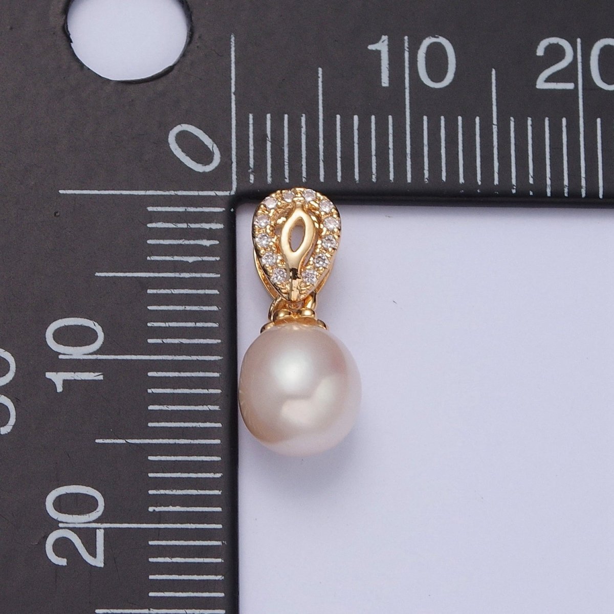 White Pearl Charm, Dainty Charm for Bracelet Necklace Teardrop Pearl Dangle June Birthstone Charm H-386 H-402 H-415 H-449 H-479 H-534 H-535 H-536 H-546 H-549 H-561 H-564 H-671 H-672 H-673 H-674 H-679 H-680 H-682