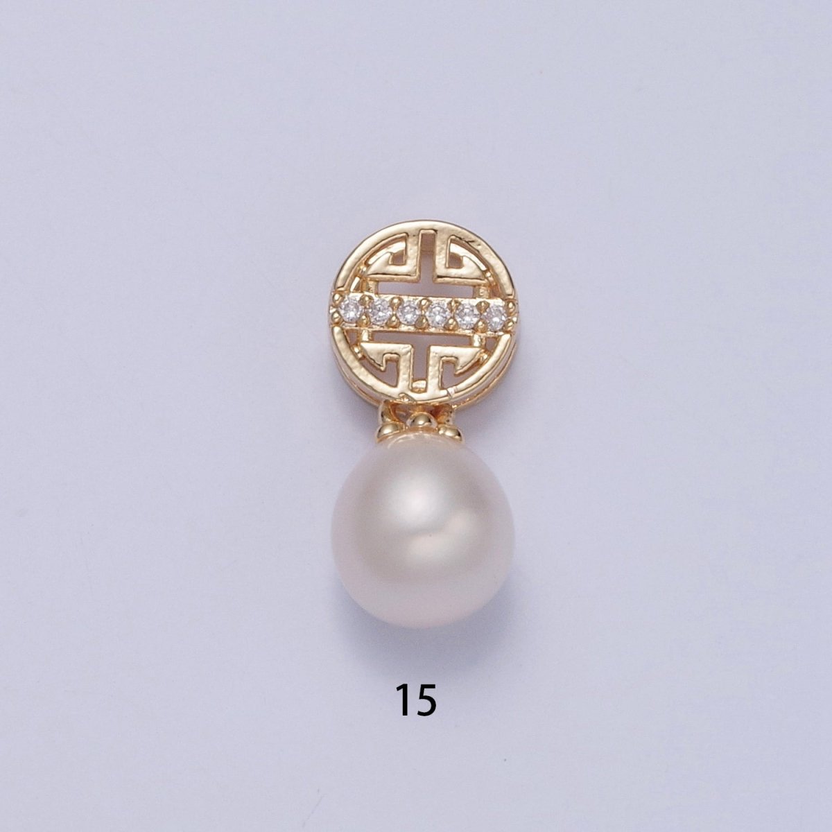 White Pearl Charm, Dainty Charm for Bracelet Necklace Teardrop Pearl Dangle June Birthstone Charm H-386 H-402 H-415 H-449 H-479 H-534 H-535 H-536 H-546 H-549 H-561 H-564 H-671 H-672 H-673 H-674 H-679 H-680 H-682