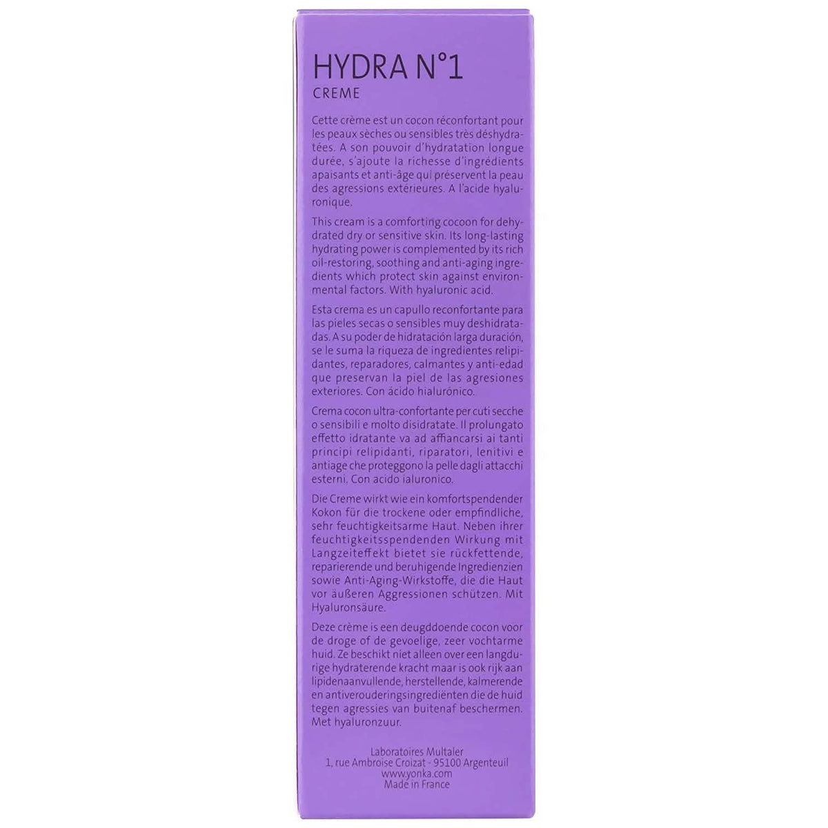 Yon-ka Age Defense: Hydra No.1 Creme, Hydrating & Repairing Cream